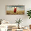 Tableau encadré sur toile « Champ de renards », 122 x 61 cm (48 x 24 pouces).-1674214479
