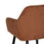 Azzole 49cm H Polyester Upholstered Upholstered Back Armchair-951793110