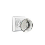 Passage Providence Crystal Knob with Quincy Rose