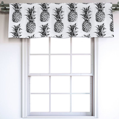 Sateen Ruffled Window Valance