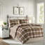 Twin Rustic Bedding Sets, Soft Microfiber Reversible Comforter, Cozy Cabin Style