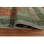 Tapis rouge en laine noué à la main de conception unique de style années 1960 de 9 pi 8 po x 12 pi 1 po Anari