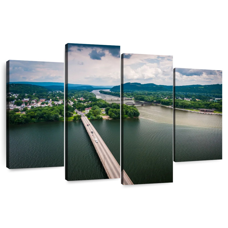 Alvord Susquehanna River Bridge, 22" H x 36" W