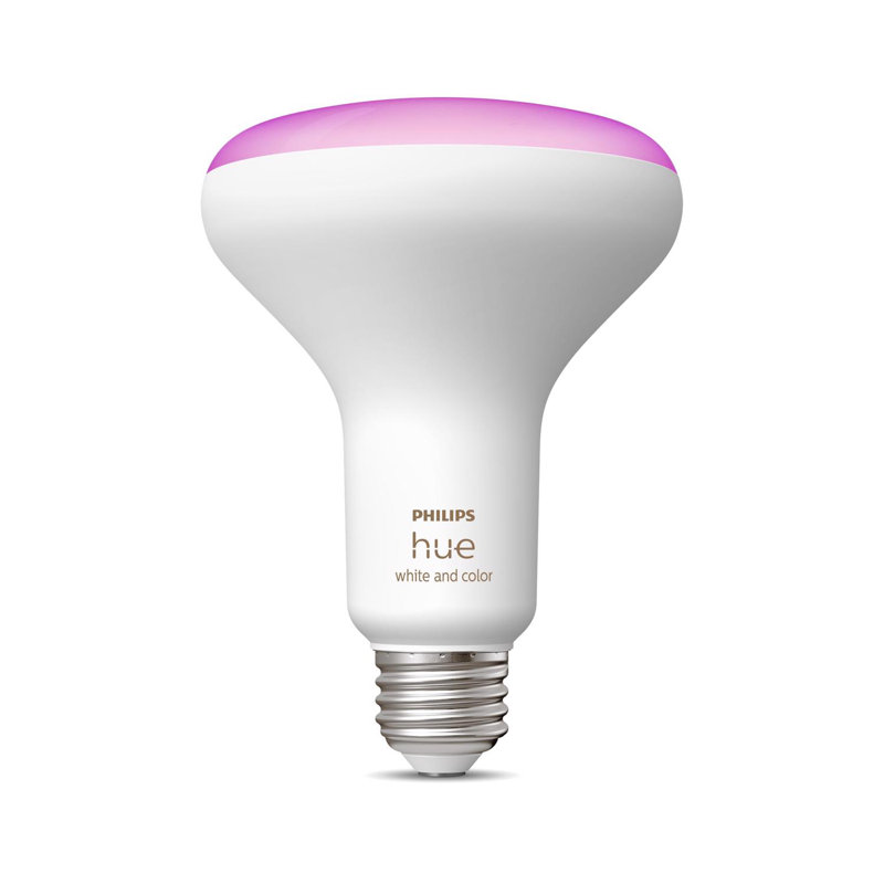 Ampoule à DEL intelligente Philips HUE BR30 E26 (moyenne) de 85 watts, blanc, équivalente à 85 watts