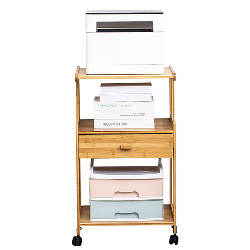 Printer Table, Printer Stand with Wheels