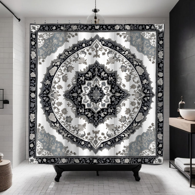 Rideau de douche Floral