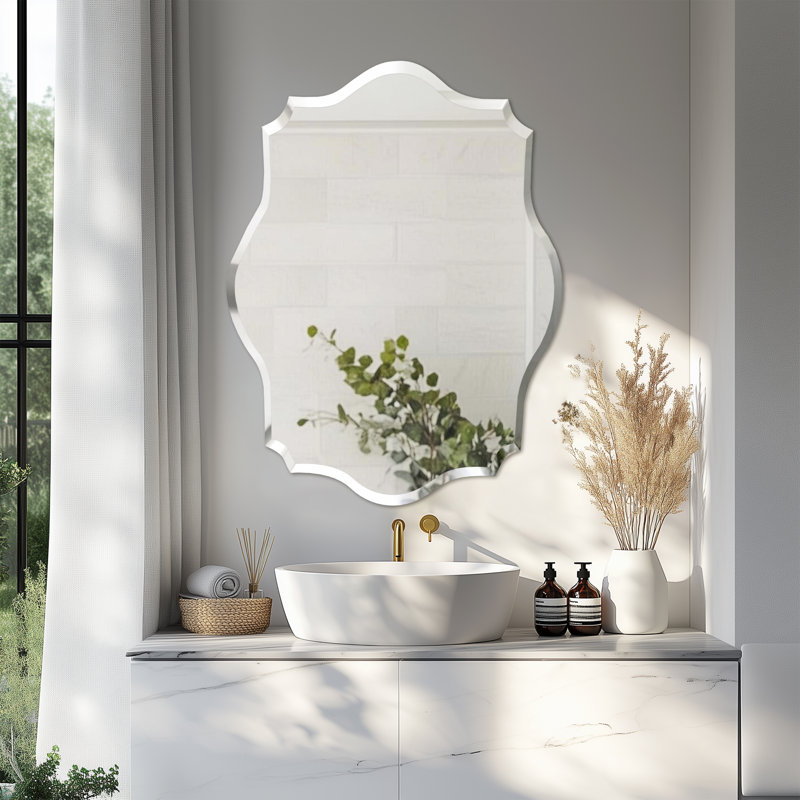 Miroir de salle de bain sans cadre, H 28 po x l 20 po