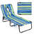 Longin Outdoor Metal Chaise Lounge-181788904