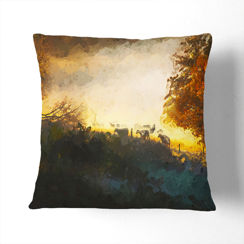 Square Cushion, 40cm H x 40cm W x 15cm D, Stone