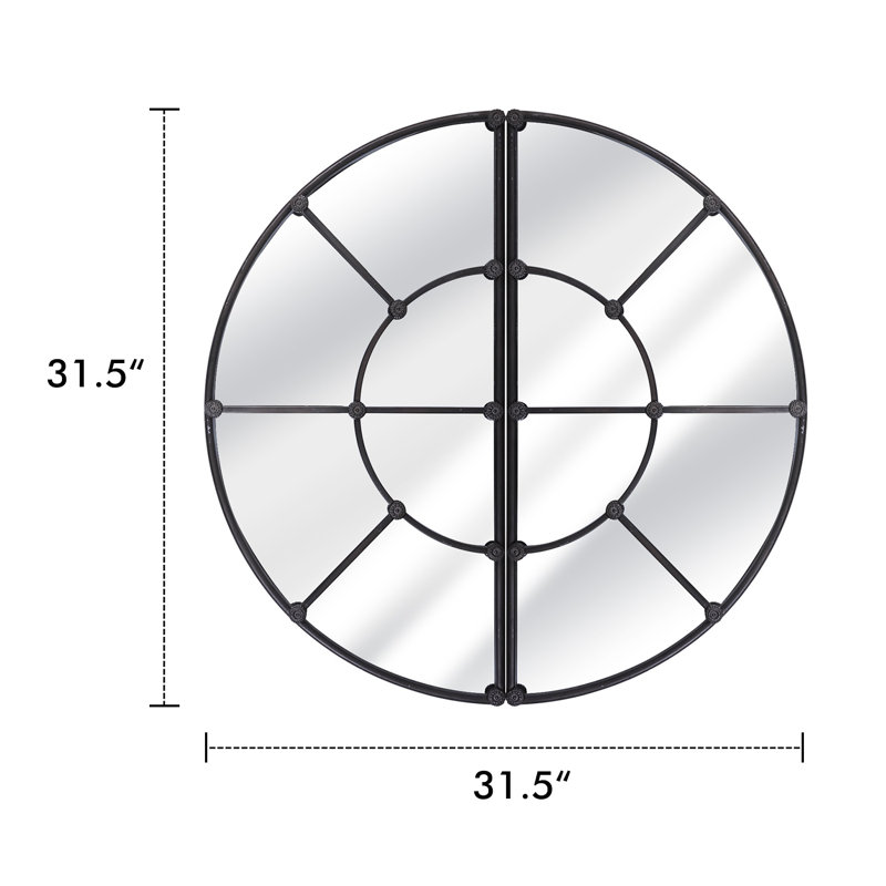Miroir d'appoint mural