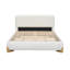 Élégant lit rembourré Boucle, une pièce maîtresse de chambre luxueuse et confortable-2131897408-2131897409