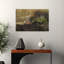Impression d'art mural d'architecture contemporaine Motocross Dirt Kick Up-1693770632