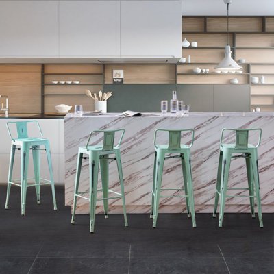 Devan Counter Stool with Metal Frame