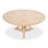 Casual Round Solid Oak Dining Table