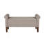 Banc de rangement rembourré