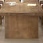 Table de salon en bois massif, table de conférence-124823894
