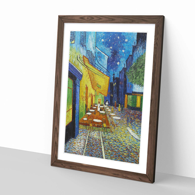 Vincent Van Gogh - Single Picture Frame Painting, Walnut
