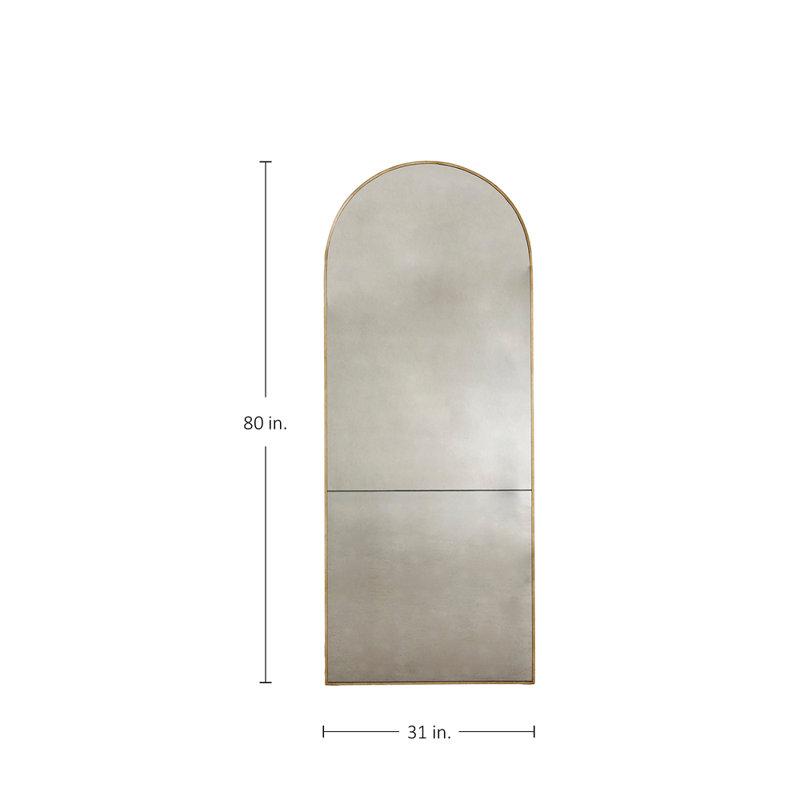 Teno Arch Metal Wall Mirror