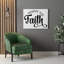 Keepin the Faith 1 Piece Wrapped Canvas Wall Art-545817875