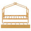 Lit en bois avec lit gigogne simple-118550666-118550668