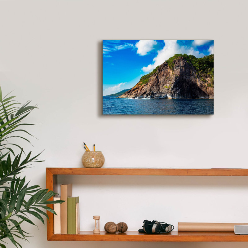 «Majestic Seychelles» par Epic Portfolio, art mural sur toile, H 12 po x l 18 po x P 0,75 po