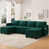 Velours vert est en rupture de stock
