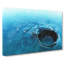 Splash Of Water In A Lake Painting - Wrapped Canvas Print-56654358