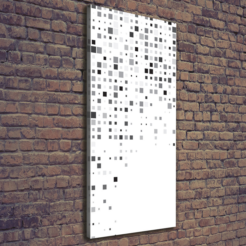 Abstraction Squares - Wrapped Canvas Print