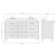 Ariel Monroe 60 Inch Double Rectangular Sink Bathroom Vanity With Carrara White Quartz Countertop