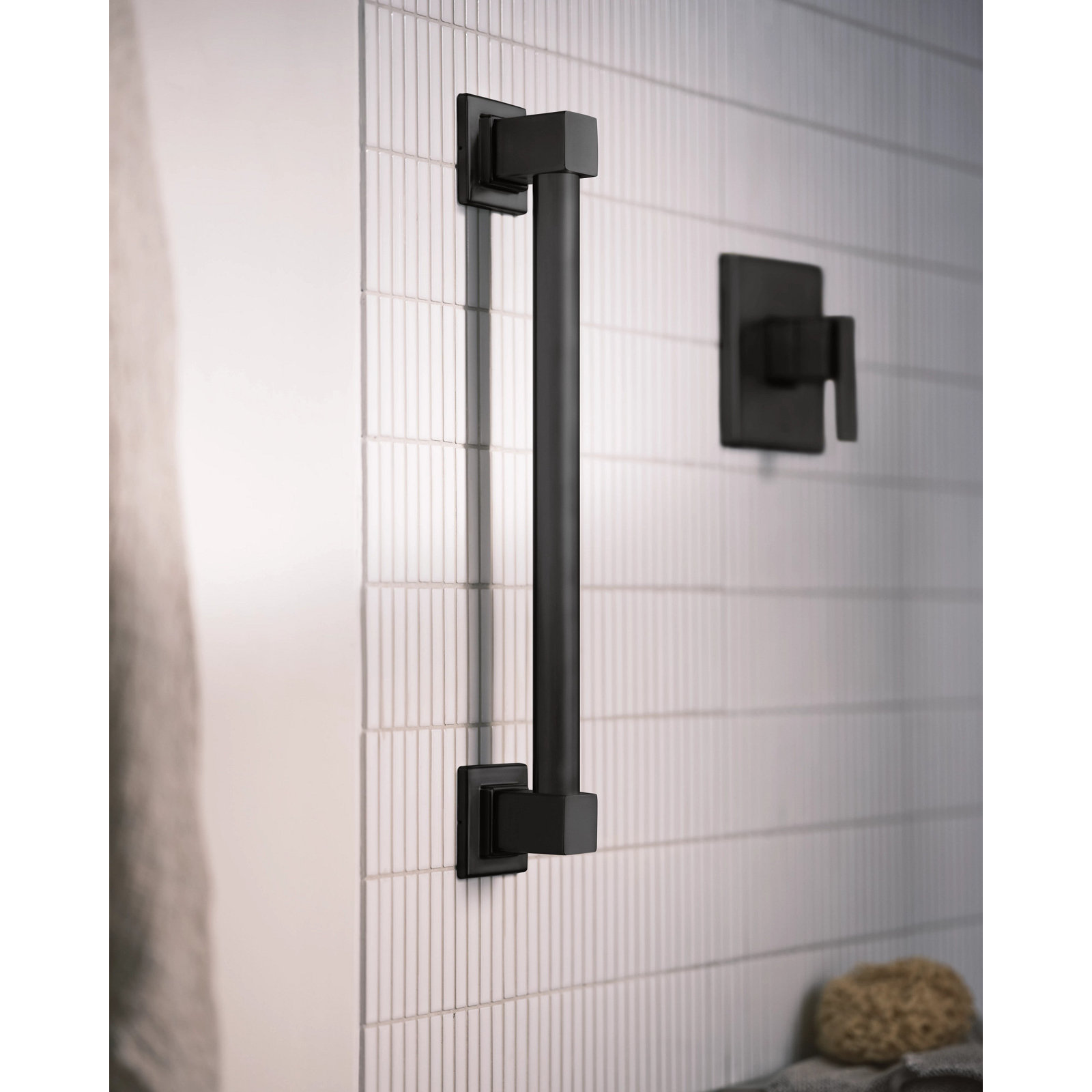 90 Degree Grab Bar, Chrome, 44.96'' W