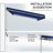 Outsunny Polyester Cover Retractable Patio Awning-97850773-97850775-97850777
