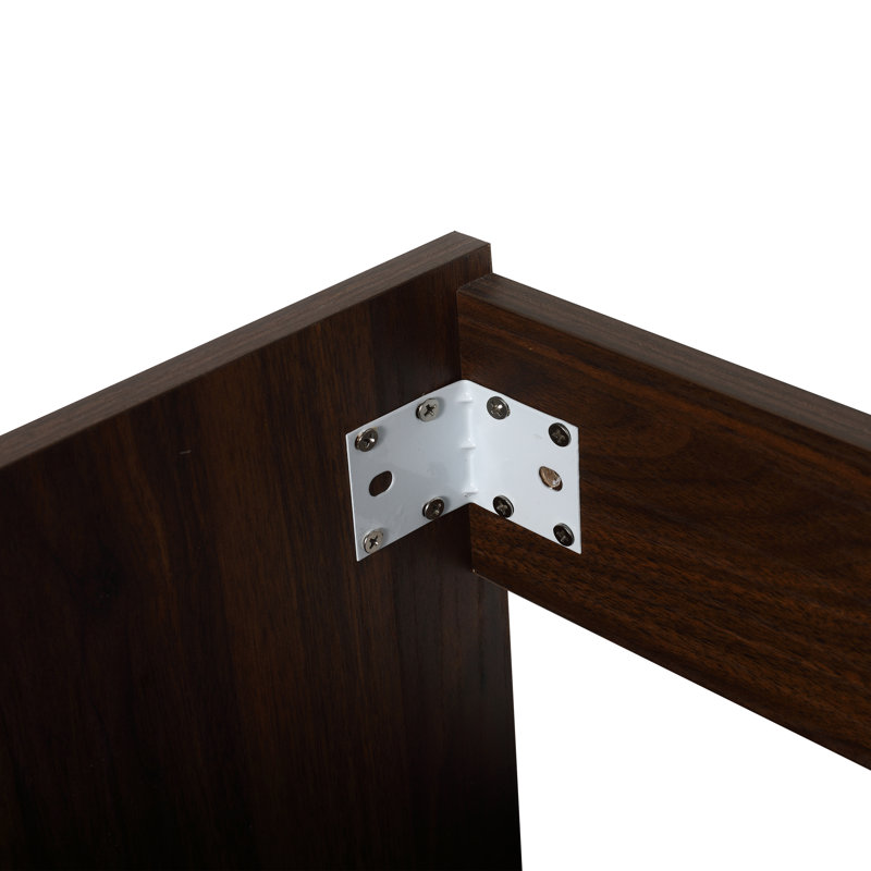 Ensemble de meuble-lavabo mural simple 30 po, Noyer de Californie