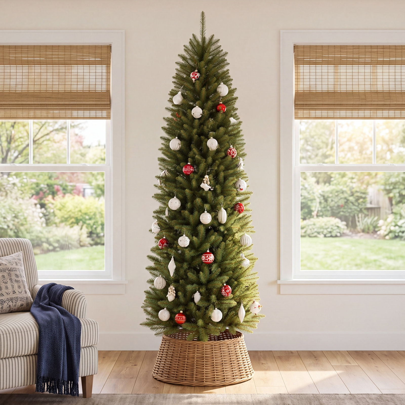 Artificial Christmas Tree, 6.5' H
