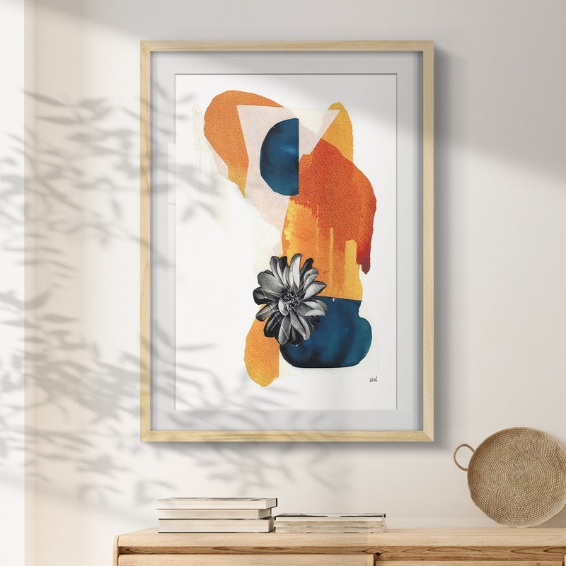 Yakamoz I -Framed Print, Natural, 28.5" H x 20.5" W