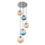 Luminaire suspendu grappe 5 lumières