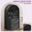 65" Tall Arched Storage Display Cabinet
