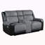 Canapé inclinable et causeuse