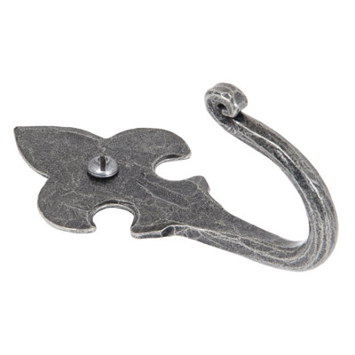 Fleur-De-Lys Metal Wall Wall Hook