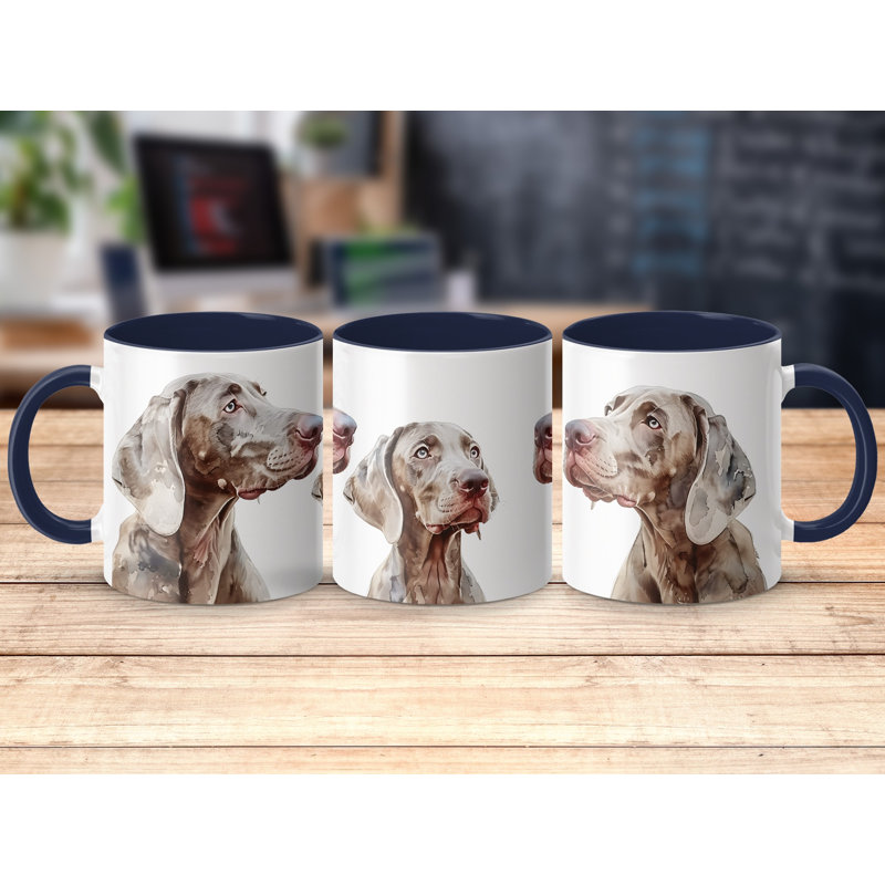 Ceramic Coffee Mug, Navy