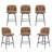 Kanasha 26.9" Swivel Counter Height Bar Stools-734594570-734411366