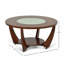 Table basse à roulettes avec rangement Aberfeld