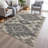 Machine Washable Indoor/Outdoor Xhevrie Beige Rug-1360219735