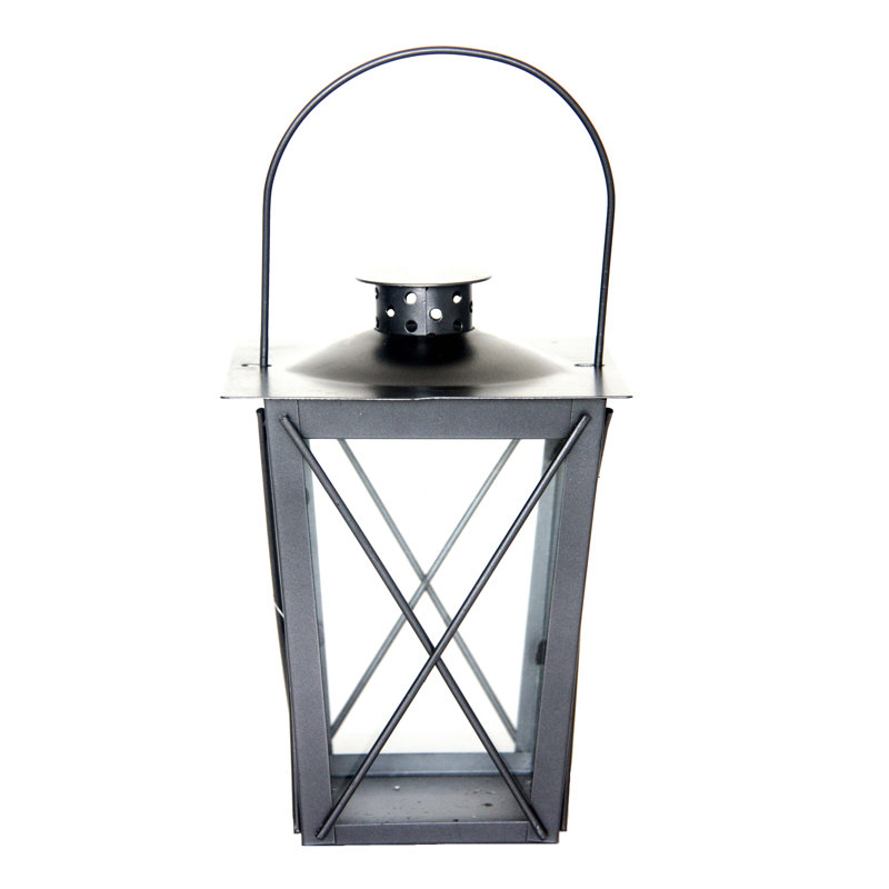 Anthracite Metal Lantern