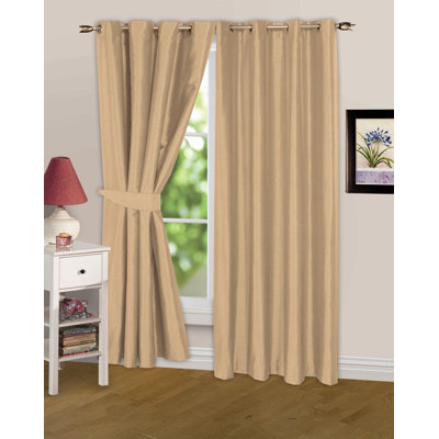 Jaqueline Semi Sheer Curtain Pair