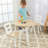 Kids 3 Piece Round Table and Chair Set-21330786