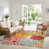 Bleu/Orange/Vert/Rouge/Crème