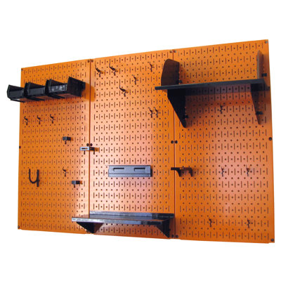Pegboard Standard Tool Storage 32" H x 48" W Kit