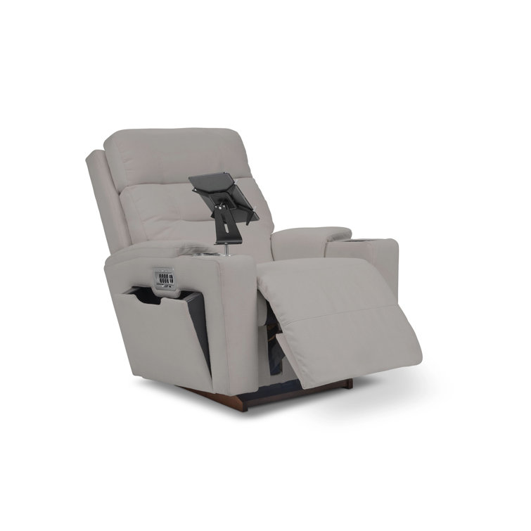 Neo Power Rocking Recliner with iClean Fabric and Power Headrest and Lumbar