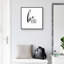 "Be kind" par Wild Apple portfolio-impression d’art textuel sur toile encadrée