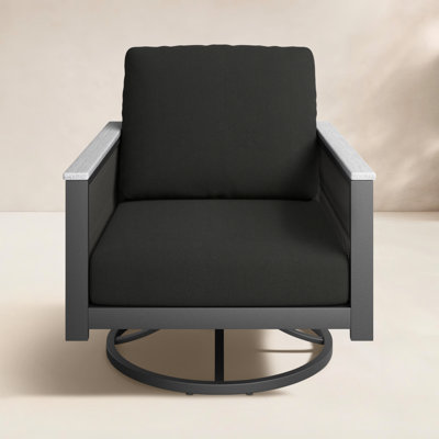 Townsend Sunbrella® Swivel Patio Rocking Chair